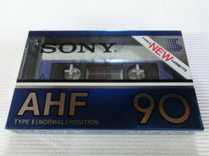 SONY AHF 90 normal cassette tape [ unopened * unused goods ]