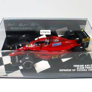 Marlboro★フェラーリ 641/2 プロスト フィギュア PMAケース 日本GP タイヤ交換.デカール全貼替 F1-90★IXO 1/43の画像10