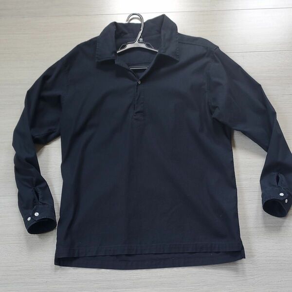 シャツ ブラウス GARMENT-DYE SKIPPER SHIRT：製品染め ニュアンスカラー スキッパーシャツ