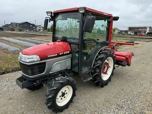 ★富山発★ Yanmar Tractor EF228 YANMAR 28馬力 4WD ディーゼル キャビン　Air conditioner　ロータリーincluded ER217M 