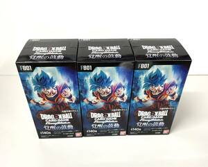 テープ付き　未開封　ドラゴンボール 覚醒の鼓動 フュージョンワールド 3ＢＯＸ