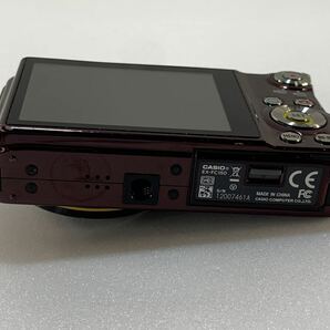 ★CASIO EXILIM カシオ エクシリム コンパクトデジタルカメラ EX-FC150 動作未確認 現状品 純正バッテリー付き 中古品 管理J920の画像7