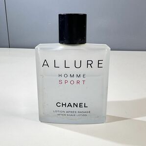 ★2点まとめ売り CHANEL ALLURE オードトワレ 50ml ALLURE HOMME SPORT アフターシェーブローション 中古品 管理J781の画像2