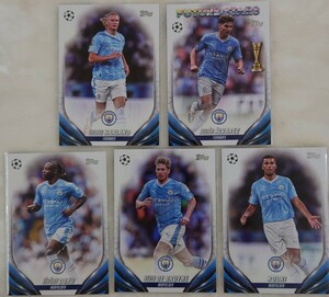 【マンチェスターシティ】2023/24 Topps UEFA Club Competitions Base Card 　