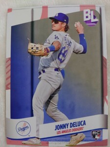 TOPPS　BIGLEAGUE　ドジャース　ジョニー・デルーカ