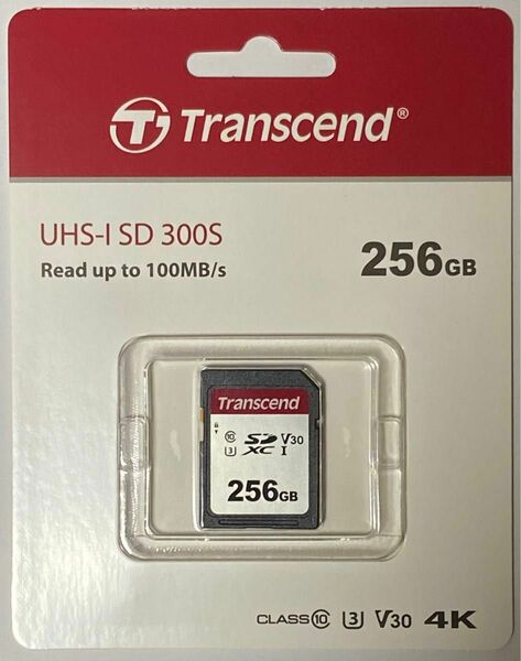 【Transcend/トランセンド 】SDXCカード 256GB Class10 UHS-I V30 TS256GSDC300S