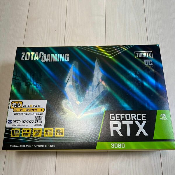 Zotac GAMING NVIDIA GeForce RTX 3080 TRINITY OC 10GB 32BIT No-LHR