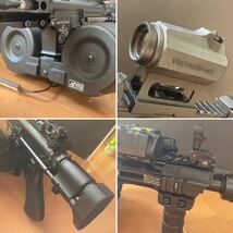 【総計約18万円】M4 PATRIOT ハイサイクル 電動ガン《Retro Arms分割メカボ, GATE TITAN等》_画像8