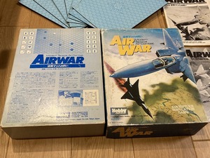 ★ウォーゲーム 空戦マッハの戦い AIR WAR Modern Tactical Air Combat Hobby JAPAN ホビージャパン 激ムズのシミュレーションゲーム Y