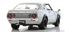 京商1/18日産 スカイライン 2000 GT-R (KPGC110)シルバー_画像2