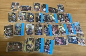 未開封 ドラゴンボールZ カード 森永 ウエハースカード W3Dカードあり 計32枚セット 