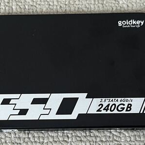 240GB SSD 2.5インチSATA 6Gb/s 中古の画像1