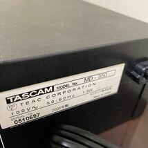 TASCAM タスカム MD-350 業務用MDデッキ_画像7