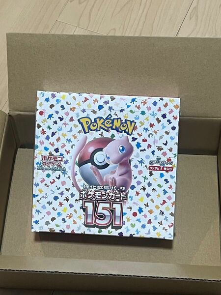 ポケモンカード151 シュリンク付き未開封BOX