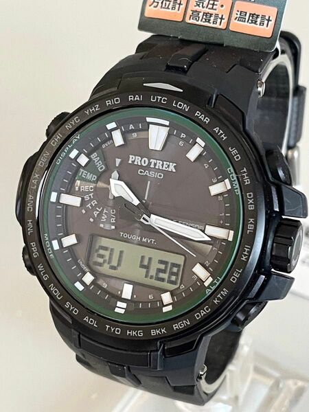 新品未使用　CASIO PROTREK PRW-S6100Y-1JF プロトレック 腕時計 カシオ　