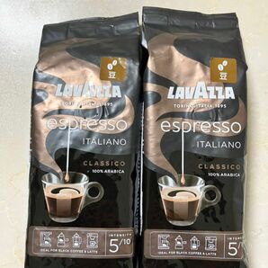 LAVAZZA コーヒー豆　2個セットespresso ITALIANO CLASSICO 