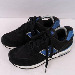 565 ニューバランス 26.0cm/new balance 黒 ブラック 青 ブルー 白 ホワイト 中古 古着 メンズスニーカー yy3200