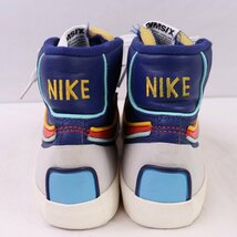 BLAZER MID 77 INFINITE 25.0cm/NIKE ブレザーミッド'77 インフィニット ナイキ 古着 中古 マルチカラー 青 メンズ スニーカー xx8149_画像2