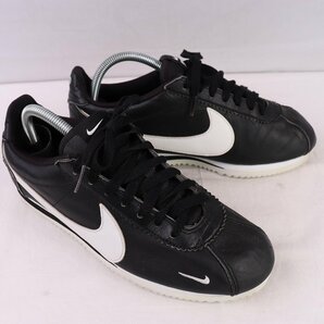 CLASSIC CORTEZ PREM 26.0cm /NIKE クラシック コルテッツ プレミアム ナイキ 古着 中古 黒 ブラック 白 メンズ スニーカー xx8183の画像7