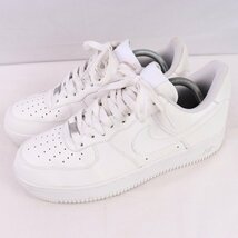 AIR FORCE 1 '07 26.5cm/NIKE エアフォース 1 ロー 07 ナイキ 古着 中古 白 オールホワイト メンズ スニーカーxx8186_画像1