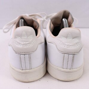 STAN SMITH 27.5cm/adidas スタンスミス アディダス スニーカー 白 ホワイト ベージュ 中古 古着 メンズ ad4994の画像2