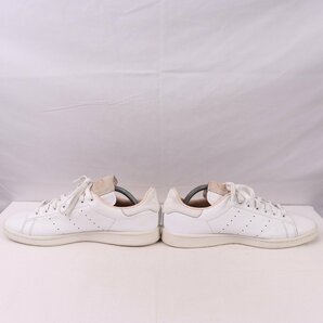 STAN SMITH 27.5cm/adidas スタンスミス アディダス スニーカー 白 ホワイト ベージュ 中古 古着 メンズ ad4994の画像5