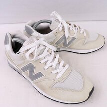 996 ニューバランス 27.0cm/new balance グレー 灰色 白 シルバー 中古 古着 スニーカー メンズ yy8981_画像6