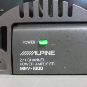 ALPINE MRV-1000 訳あり 動作確認済の画像5