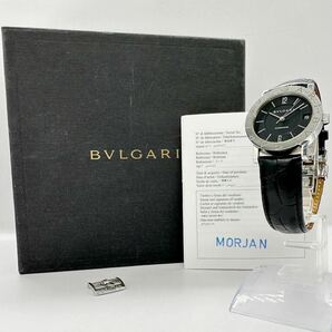 【ブルガリ1円〜】BVLGARI BB33SL ブルガリブルガリ 腕時計 ボーイズ デイト 稼動品 中古 86UU19 の画像1