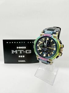 【カシオ1円〜】生誕20周年記念モデル CASIO G-SHOCK MTG-B1000 稼働 腕時計 メンズ Bluetooth搭載 電波ソーラー 保証書付き T8638O