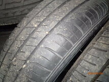 4本 ダイハツ 14x4.5J +45 グッドイヤー 155/65R14 2021年製 純正 アルミ ムーヴ ミラ タント ウェイク キャスト ミラココア ミラジーノ_画像10