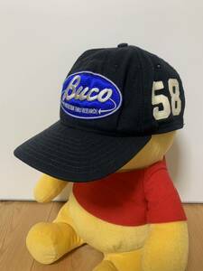 リアルマッコイズ　ブコ　buco ニューエラ　キャップ　ネイビー　ジャンク品