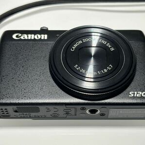 【美品】 Canon PowerShot S120 コンパクトデジタルカメラ ＋純正ケース付き【動作確認済】の画像2