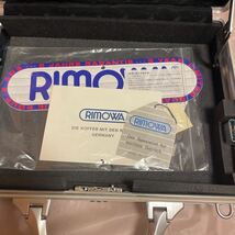 RIMOWA リモワ アタッシュケース 6220 シルバー 35×26×9cm（USED）_画像8