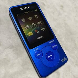 【送料無料】ソニー デジタルウォークマン NW-E083♪ブルー 4GB SONY WALKMAN♪即決 digital media Player の画像1