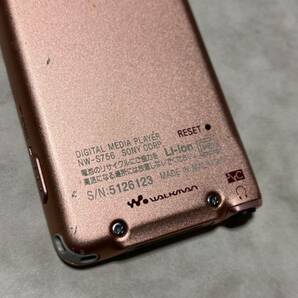 送料無料ソニー デジタルウォークマン NW-S756♪ライトピンク 32GB SONYWALKMAN♪即決ポータブルオーディオプレーヤーdigital media playerの画像6