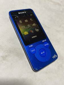 【送料無料】ソニー デジタルウォークマン NW-E083♪ブルー 4GB SONY WALKMAN♪即決 digital media Player 