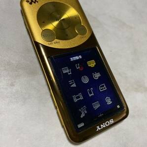 送料無 ソニー デジタルウォークマン NW-S754♪ゴールド 8GB SONYWALKMAN♪即決ポータブルオーディオプレーヤーdigital media playerの画像2