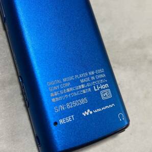 【送料無料】ソニー デジタルウォークマン NW-E052♪ブルー 2GB SONYWALKMAN♪即決ポータブルオーディオプレーヤーdigital media playerの画像5