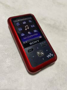 【送料無料】ソニー デジタルウォークマン NW-S715F♪レッド 2GB SONYWALKMAN♪即決ポータブルオーディオプレーヤーdigital media player