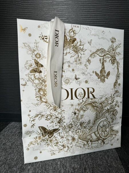 【特大】DIOR ディオール　ホリデー 限定ショッパー