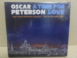 【 新品！オスカー・ピーターソン OSCAR PETERSON　A TIME FOR LOVE　2枚組　輸入盤 】