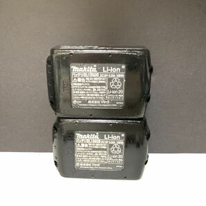 2個 マキタ 動作品 Makita 純正 Li-ion バッテリー BL1860B 6.0Ah 18V # BL1840 BL1850 BL1460 BL1860 BL1460 検索ワード 13 美品 雪マークの画像5