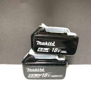 2個 マキタ 動作品 Makita 純正 Li-ion バッテリー BL1860B 6.0Ah 18V 雪マーク # BL1840 BL1850 BL1460 BL1860 BL1460 64 検索ワード 美品の画像1