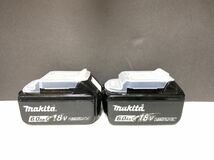 2個 マキタ 動作品 Makita 純正 Li-ion バッテリー BL1860B 6.0Ah 18V 雪マーク インパクト # BL1850 BL1860 BL1460 検索ワード 11 美品_画像1