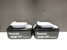 2個 マキタ 動作品 Makita 純正 Li-ion バッテリー BL1860B 6.0Ah 18V 雪マーク インパクト # BL1850 BL1860 BL1460 12 検索ワード 美品_画像1