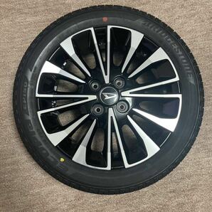 専用出品 1本 新車外し 未使用 ダイハツ タントカスタム RS 純正 LA650S タイヤホイール 165/55R15 ブリジストン エコピアの画像6