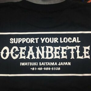 【OCEAN BEETLE】オーシャンビートル SYL Short-sleeve shirt [syl-tee] SUPPORT YOUR LOCAL 半袖Tシャツ / BLACK-XXL 人気 サポTの画像4