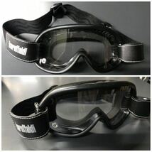 送料0 【 baruffaldi 】BARUFFALDI SPEED 4 GOGGLE /BLACK 4レンズ バルファルディ スピード4 ゴーグル 眼鏡の上から対応 バイカーシェード_画像2