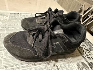 [ used * selling out ] New balance 565 shoes 24.5cm black 